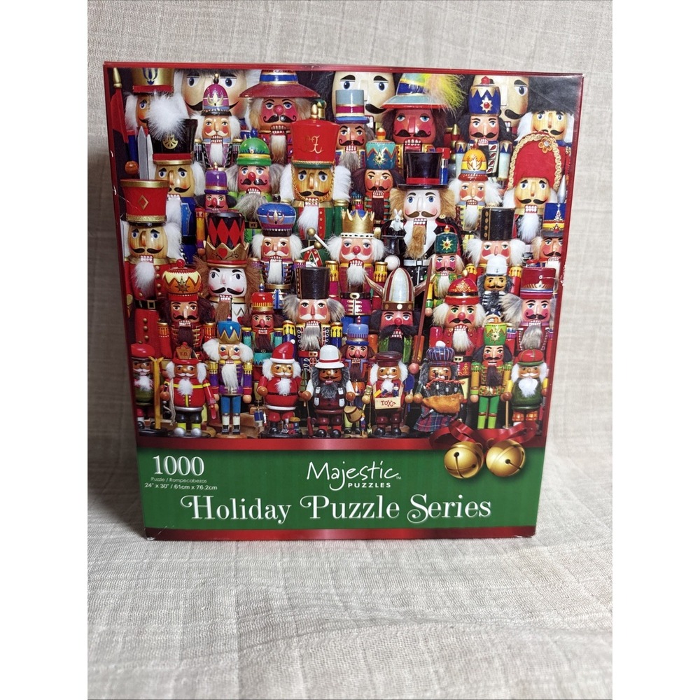 Majestic Series Nutcracker Collection Holiday Puzzle Springbok 1000 Pc